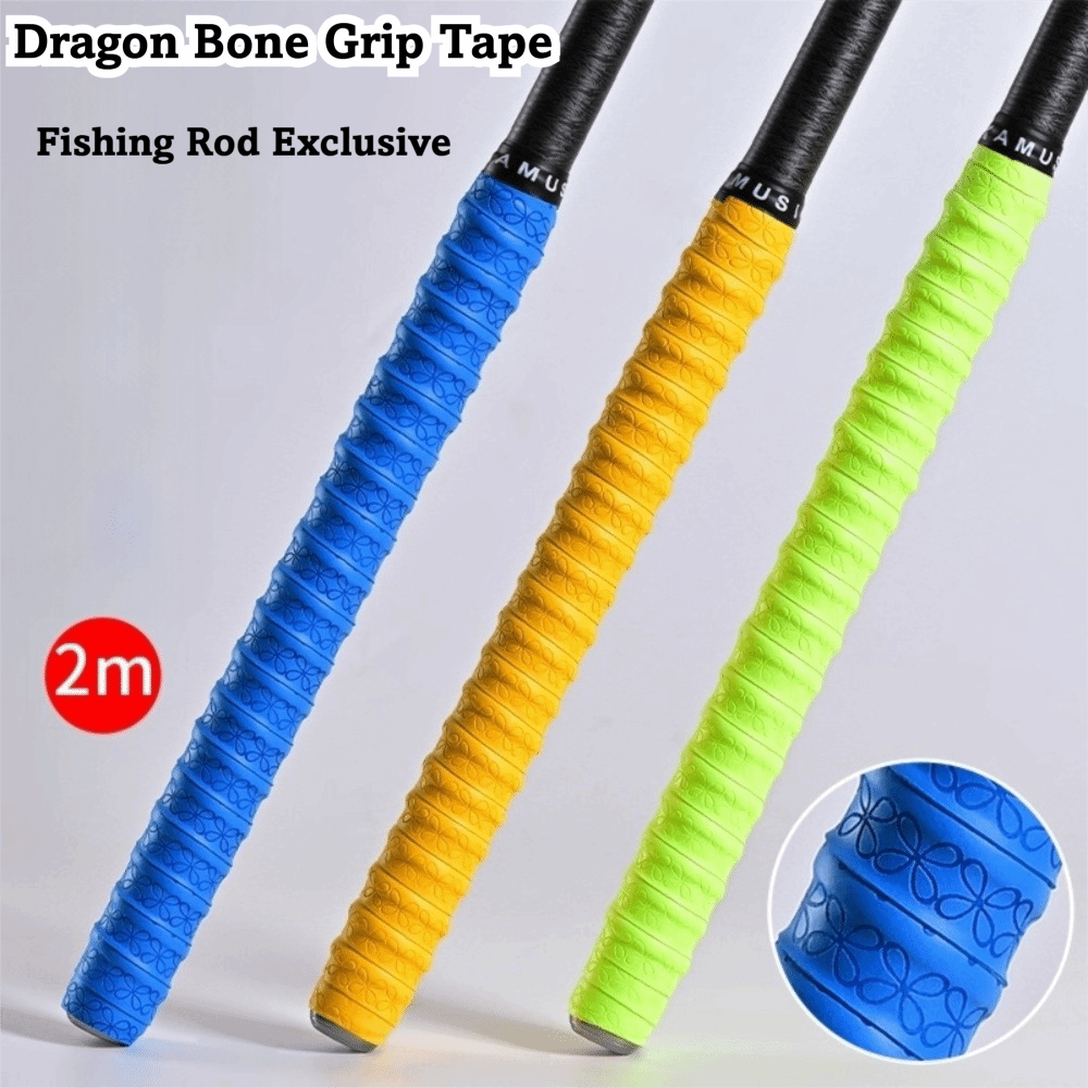 Fishing Belt - 2M Противоскользящая лента для удилища, эластичная,