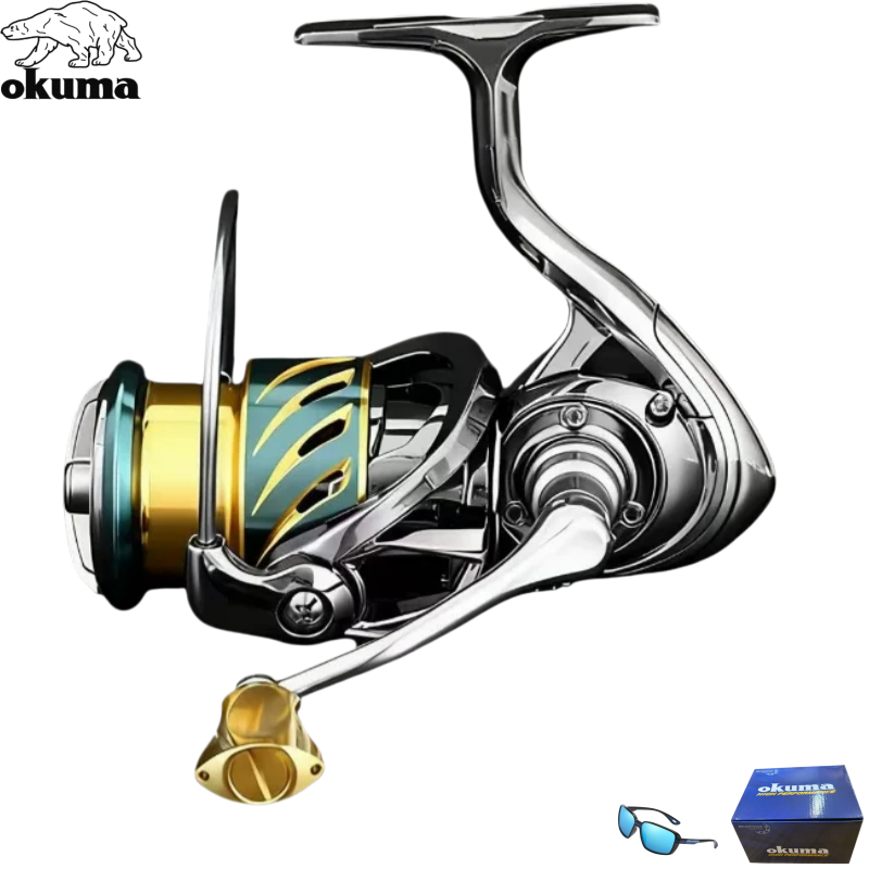 OKUMA 1000-7000 Цельнометаллич – обзор и цена Kastking Reel Zephyr