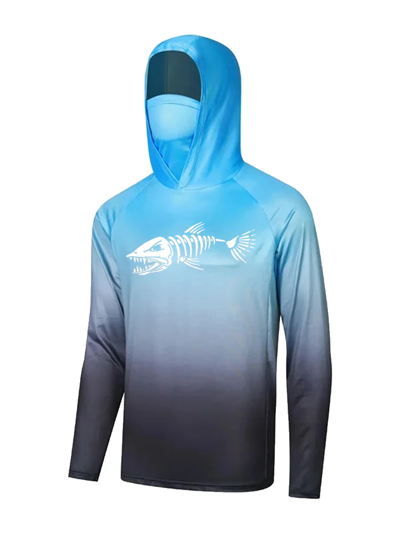 Унисекс-рубашка с капюшоном дл – обзор и цена Fishing Shirt Uv Protection