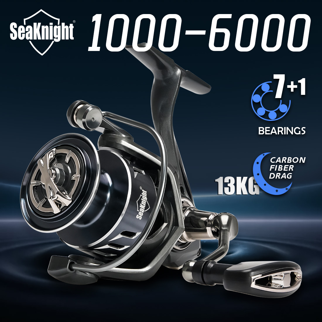 SeaKnight Brand SANGE Series 1 – обзор и цена Kastking Reel Zephyr