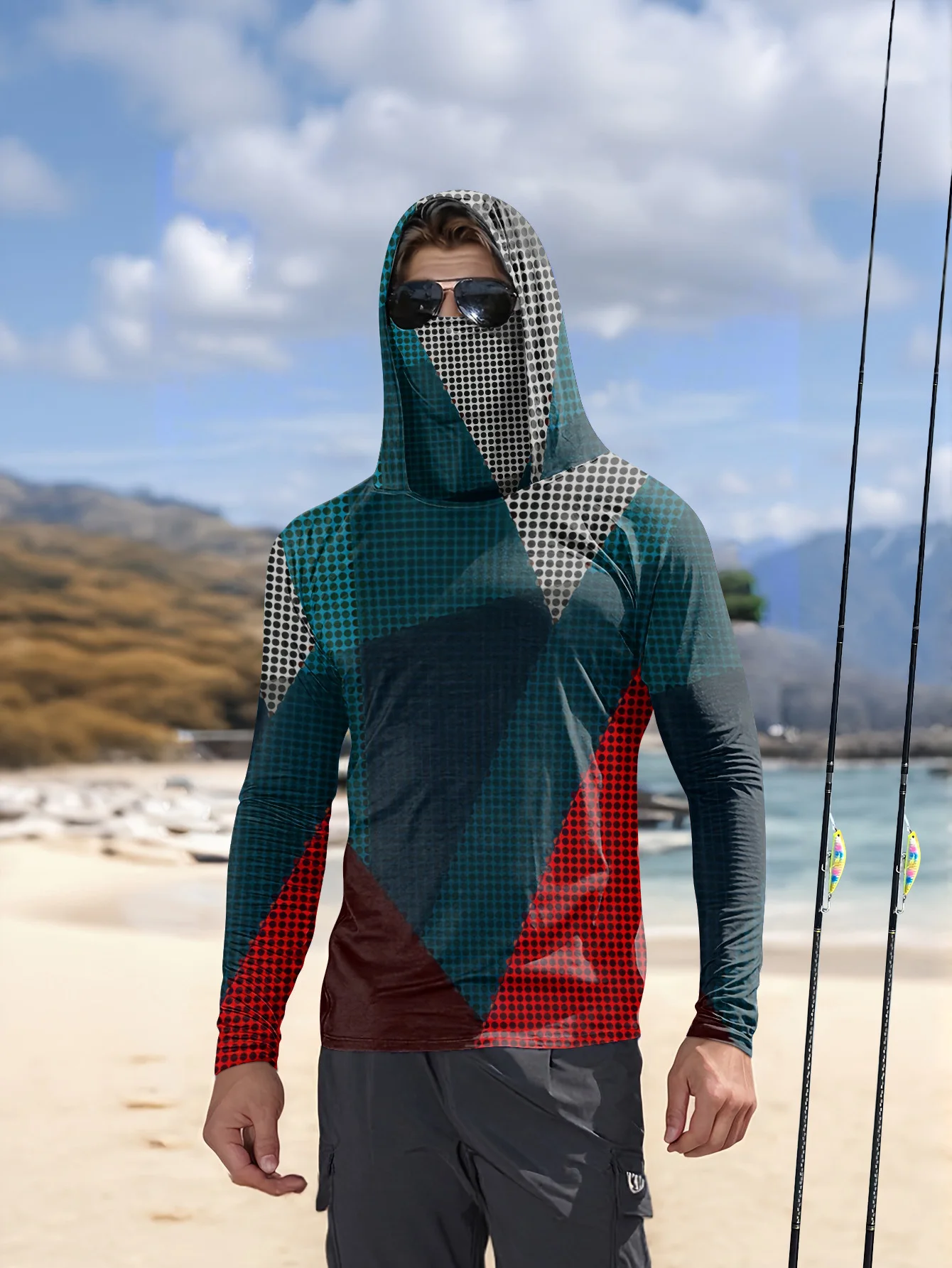 Мужская толстовка для рыбалки  – обзор и цена Fishing Shirt Uv Protection